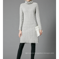 17PKCS355 2017 knit wool cashmere knitted lady sweater